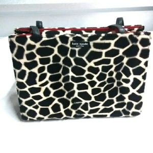 Kate Spade Womens camouflage Small Black Purse P2